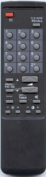 Пульт Hitachi CLE-865B (TV)