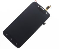 Дисплей Lenovo A859 в сборе с тачскрином (черный)