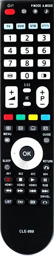 Пульт Hitachi CLE-993,CLE-994,CLE-999 (TV)