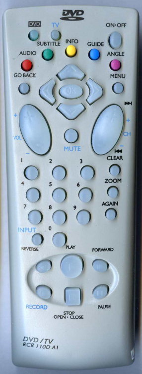 Пульт Thomson RCR110DA1 (DVD)