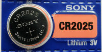 Батарейка Sony CR2025