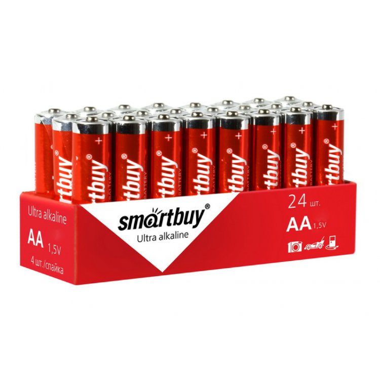 Батарейки Smartbuy АА/4S (24 шт)