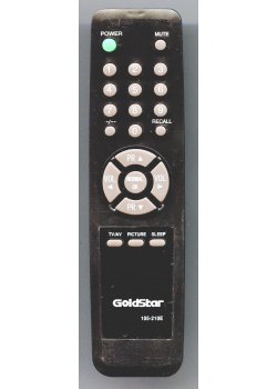 Пульт Goldstar 105-210E (TV)