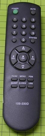 Пульт Goldstar 105-230D (TV)