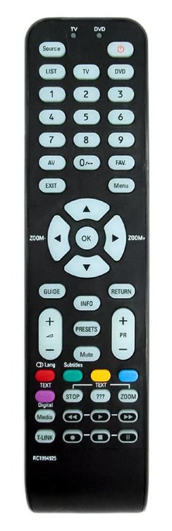 Пульт Thomson, TCL, Philips RC1994925, RC1994906