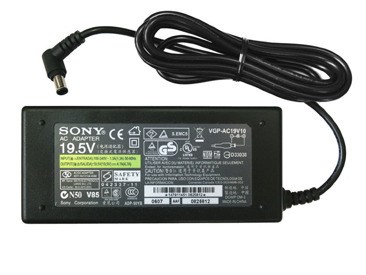 Зарядное устройство для ноутбука Sony 19.5V/3,9A