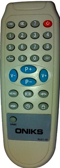 Пульт ONIKS Rc01-35 (TV)