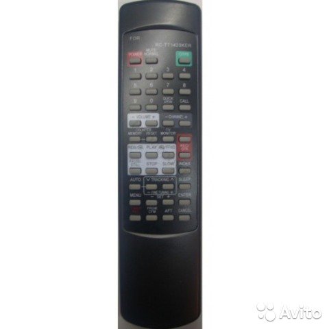 Пульт Aiwa RC-T1410KE,RC-TT1420KER,RC-T1400KE (TV,VCR)