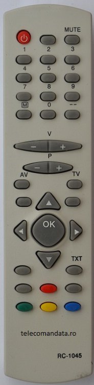 Пульт SOKOL K18F-C4,K18F-С7,K18F-C18,K18F-C24,K18F-С28 (TV)