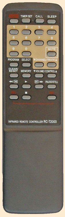 Пульт Aiwa RC-T2000 (TV,VCR)