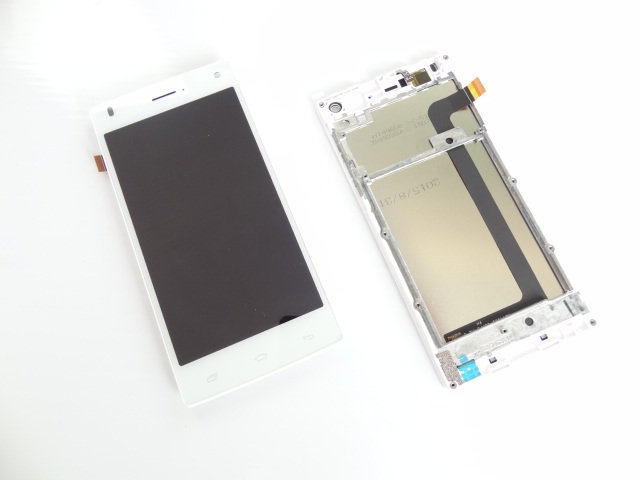 Дисплей Fly FS452 в сборе с тачскрином (белый)