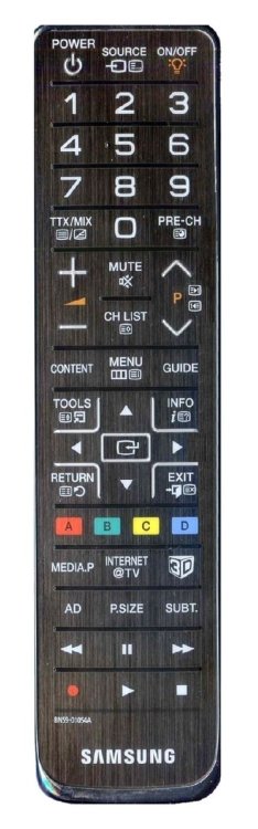 Пульт Samsung BN59-01054A, BN59-01052A, TM1080 3D оригинал