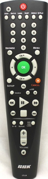Пульт BBK LT119 (TV,DVD)