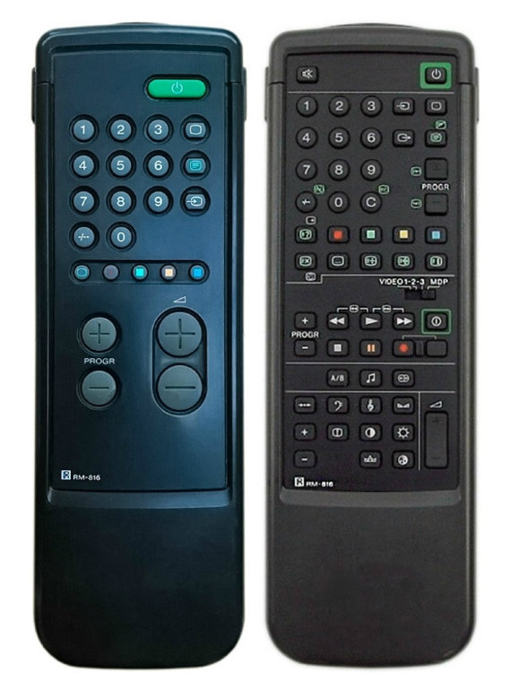 Пульт Sony RM-816, RM-817 двусторонний