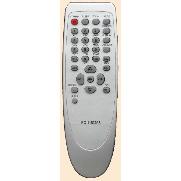 Пульт Polar RC-1153038, RC-1153012 (RC115M28-2) (TV)
