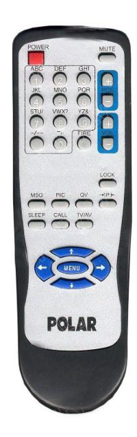 Пульт Polar RC-6EG1-4BC (RC-45) (TV)