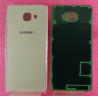 Задняя крышка Samsung A710F (A7 2016) (золотой)