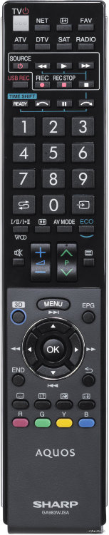 Пульт SHARP GB058WJSA (LCDTV)