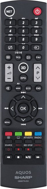 Пульт SHARP GB067WJSA (TV)