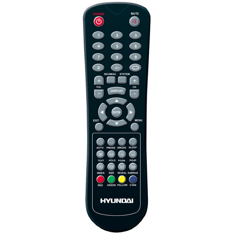 Пульт Hyundai H-LCDVD2200 (TV+DVD)