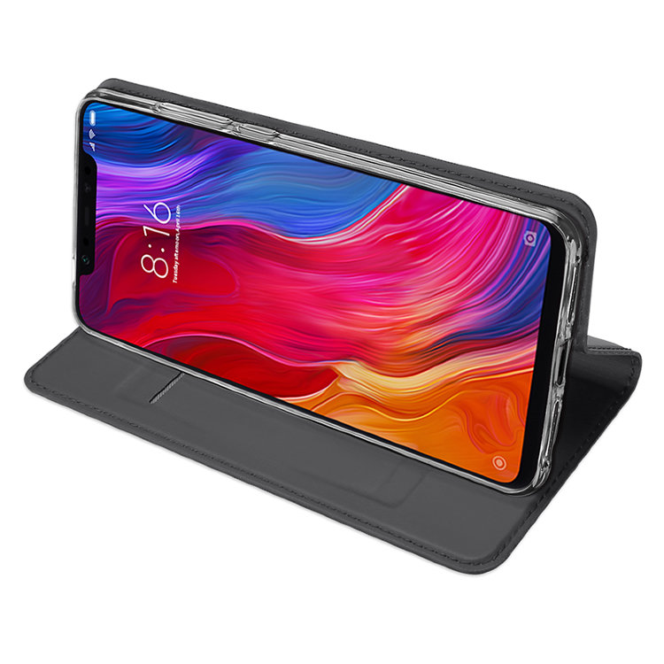 Чехол-книжка dux ducis для телефона Xiaomi Mi 8 SE серый 