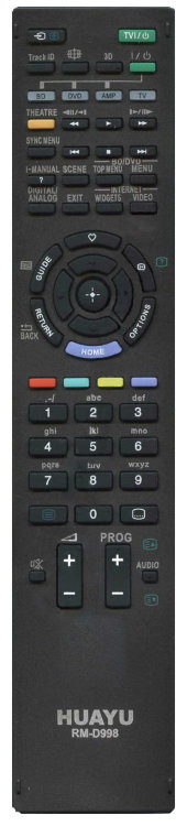 Пульт Universal SONY RM-D998