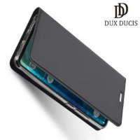 Чехол-книжка dux ducis для телефона Xiaomi note 6 pro серый