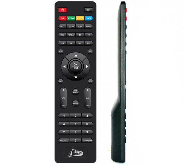 Пульт Delta Systems DS-530HD,DS-910HD (DVB-T2)