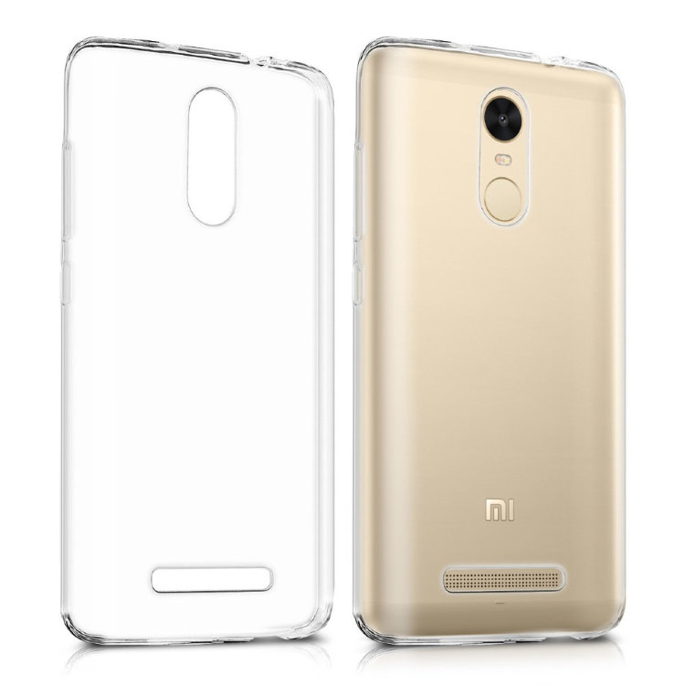 Силиконовый чехол для телефона Xiaomi note 6 pro прозрачный