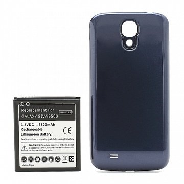 АКБ Samsung i9500 с задней крышкой, усил.