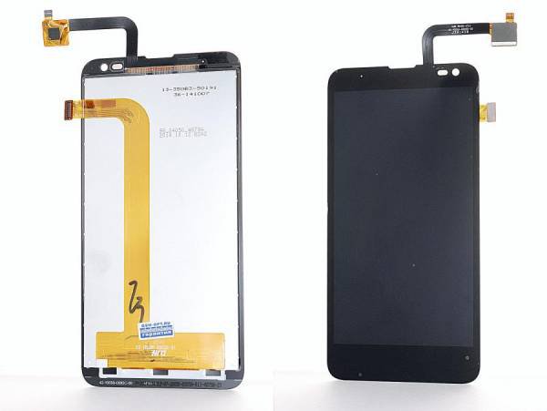 Дисплей Fly IQ4514 в сборе с тачскрином (черный)
