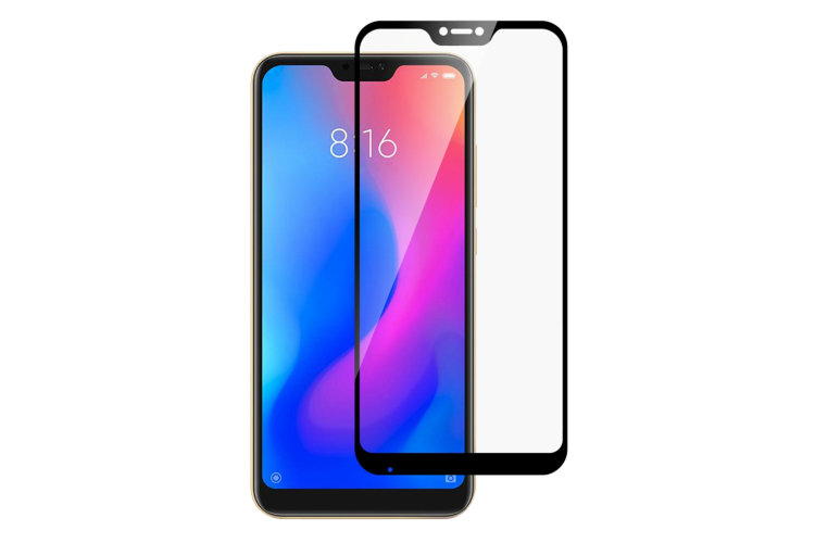 Защитное стекло premium glass 3D для Xiaomi  Redmi 6 pro Mi A2 lite (черный)