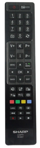 Пульт SHARP RC4847 (TV)