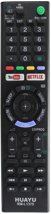 Пульт Universal SONY RM-L1370 YouTube,NETFLIX