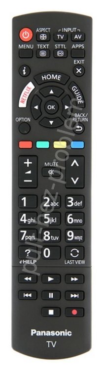 Пульт Panasonic N2QAYB001109 NETFLIX оригинал