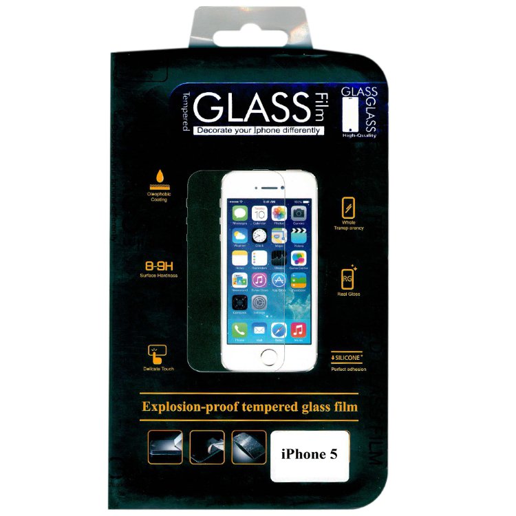 Защитное стекло Брант для iPhone 5/5S/5C