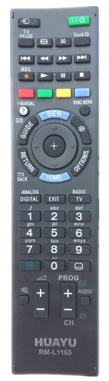 Пульт Universal SONY RM-L1165 3D