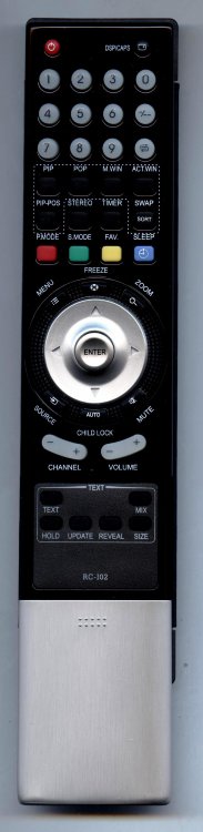 Пульт SANYO RC-102-0F (HOF06H425GPD8) (TV)