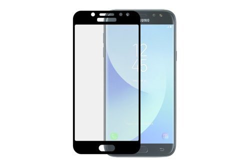Стекло защитное Tempered Premium Glass 2.5d для Samsung J7 (2017) черное