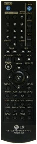 Пульт LG AKB36160903 (DVD/HDD)