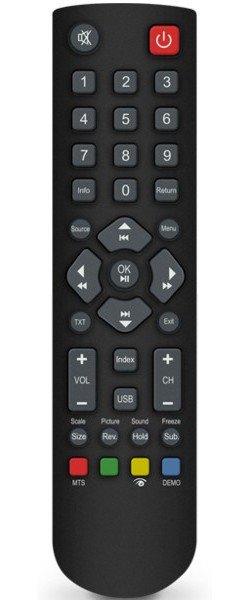 Пульт TCL RC2000E02/RC2000E01/RC3000E01/RC3000E02 (LCD TV)