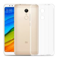 Силиконовый чехол для телефона Xiaomi Redmi 5 plus прозрачный 