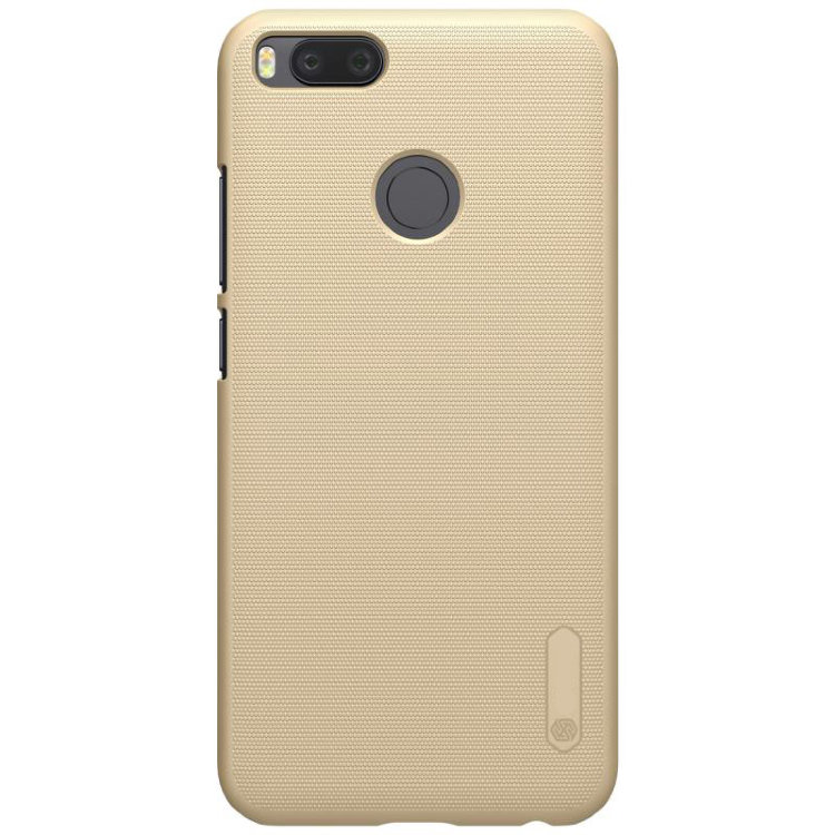 Силиконовый чехол для телефона Xiaomi mi A1 золотой 
