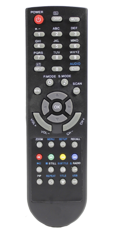 Пульт Supra G6C52R (TVD34),Akai LTA-19N680HCP (TV) 