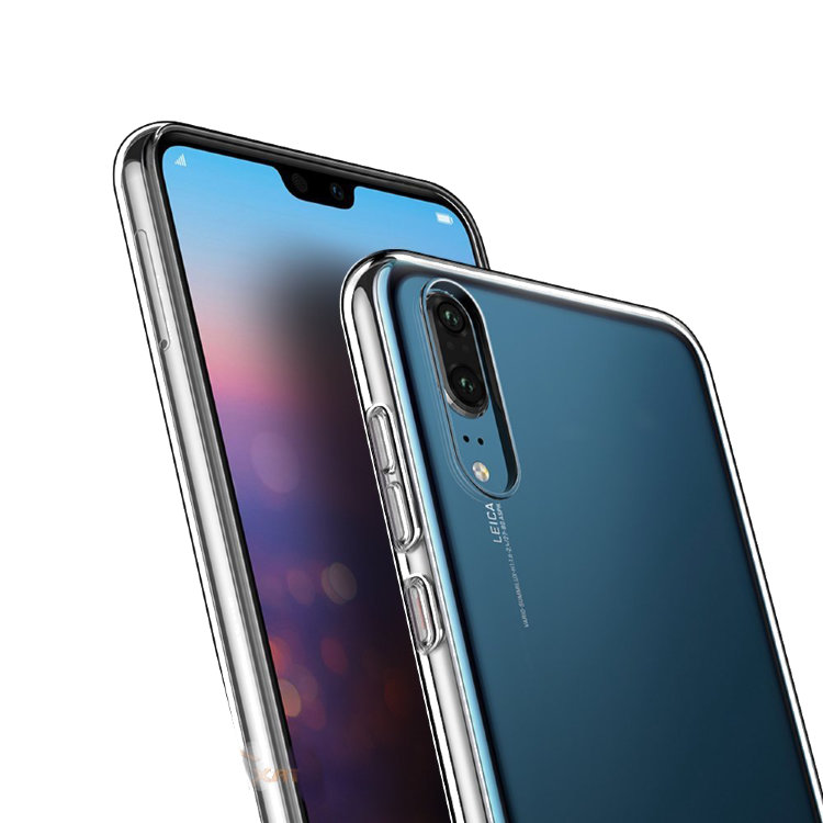 Чехол прозрачный силикон для Huawei p20 pro
