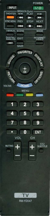 Пульт SONY RM-YD047