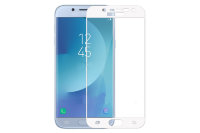 Стекло защитное Tempered Premium Glass 2.5d для Samsung J7 (2017) белое