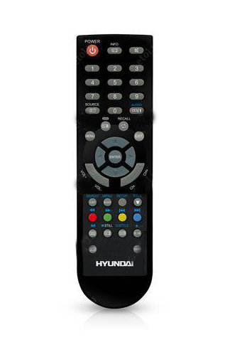 Пульт Hyndai TVD34-M1-2, H-LEDVD15V6, H-LEDVD19V6, H-LEDVD32V6 (TV+DVD)