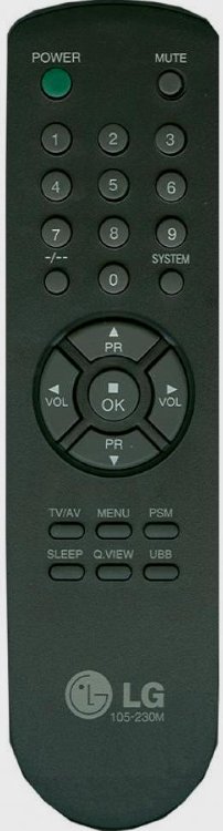 Пульт LG 105-230m (TV)