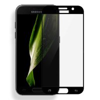 Стекло защитное Tempered Premium Glass для Samsung A3 2017 2,5D (черный)